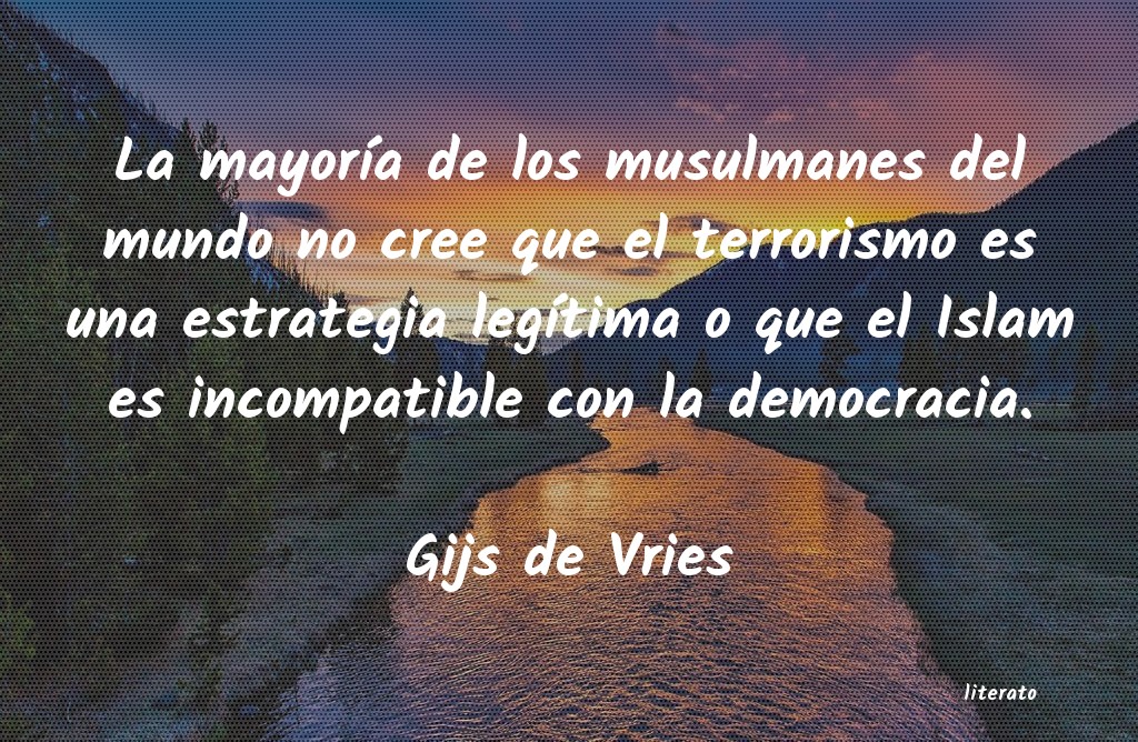 frases de Gijs de Vries