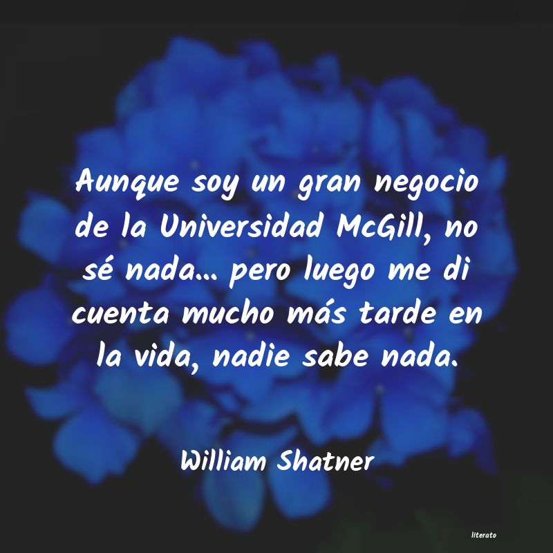 Frases de William Shatner