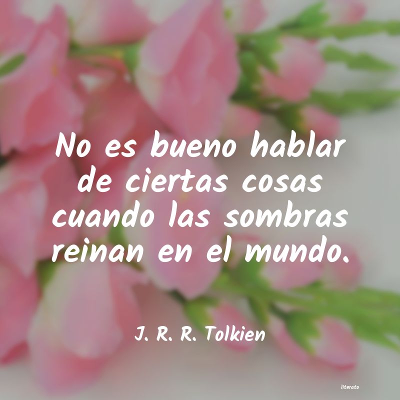 Frases de J. R. R. Tolkien