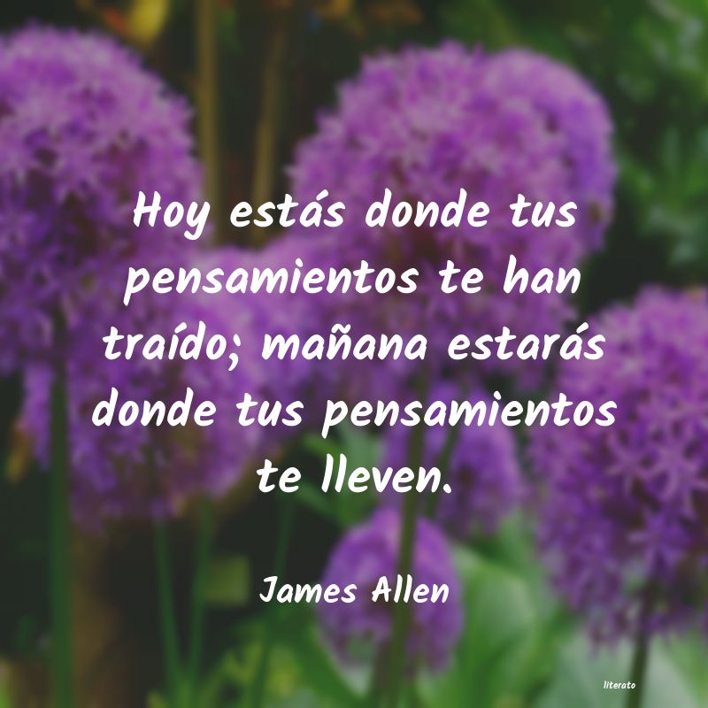 Frases de James Allen