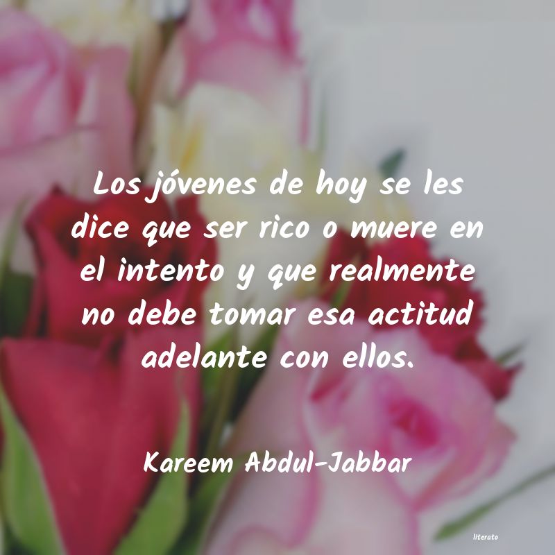 Frases de Kareem Abdul-Jabbar