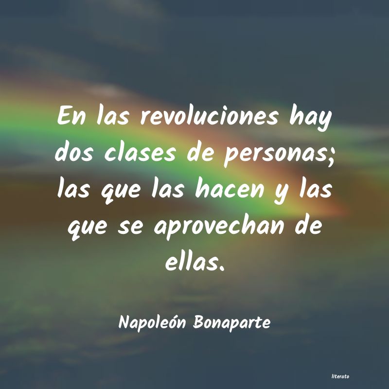 frases de Napoleón Bonaparte