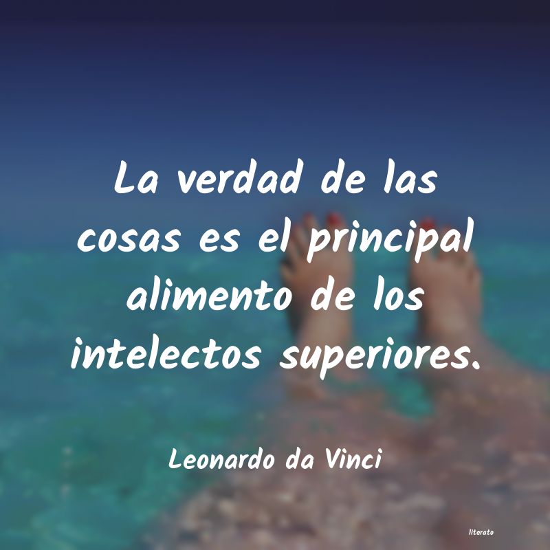 frases de Leonardo da Vinci
