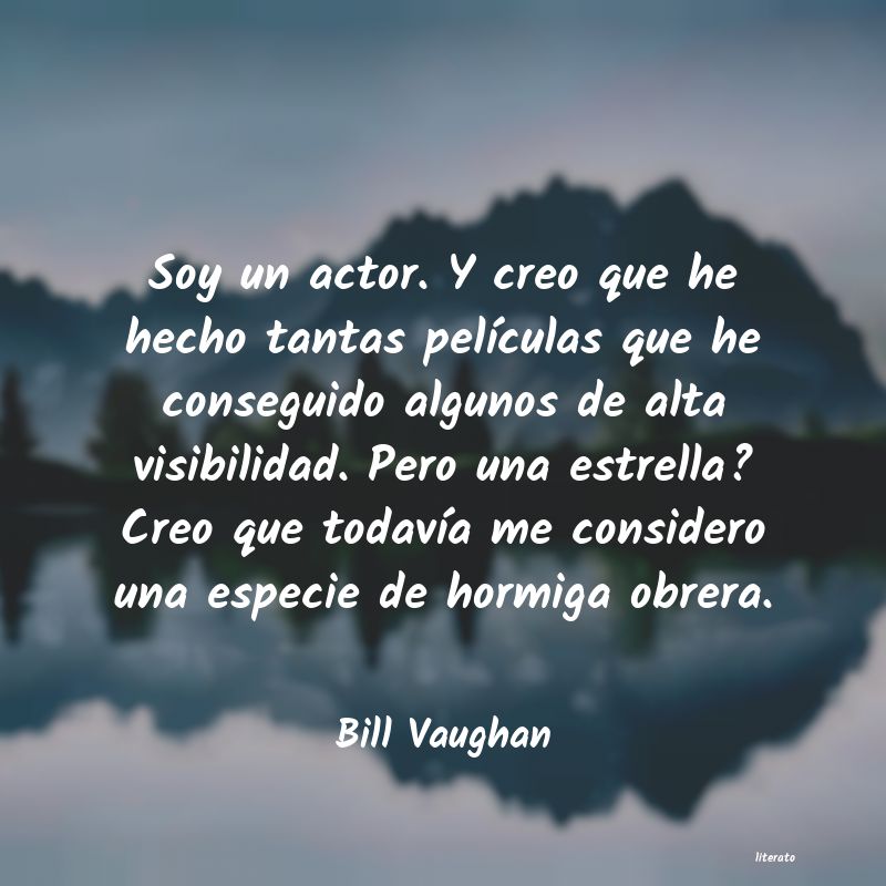 Frases de Bill Vaughan