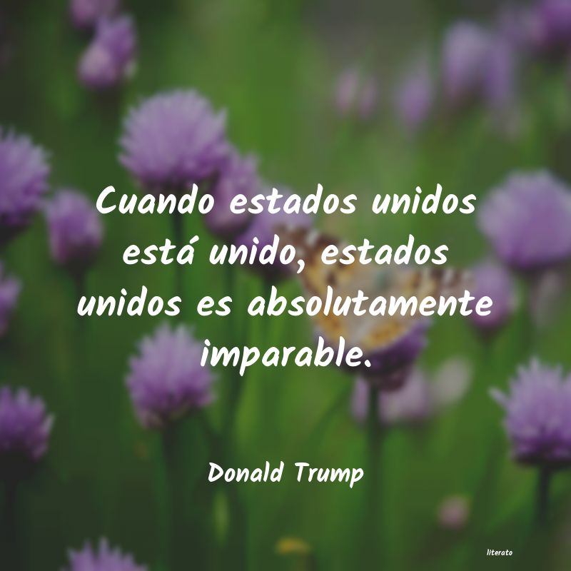 frases de Donald Trump