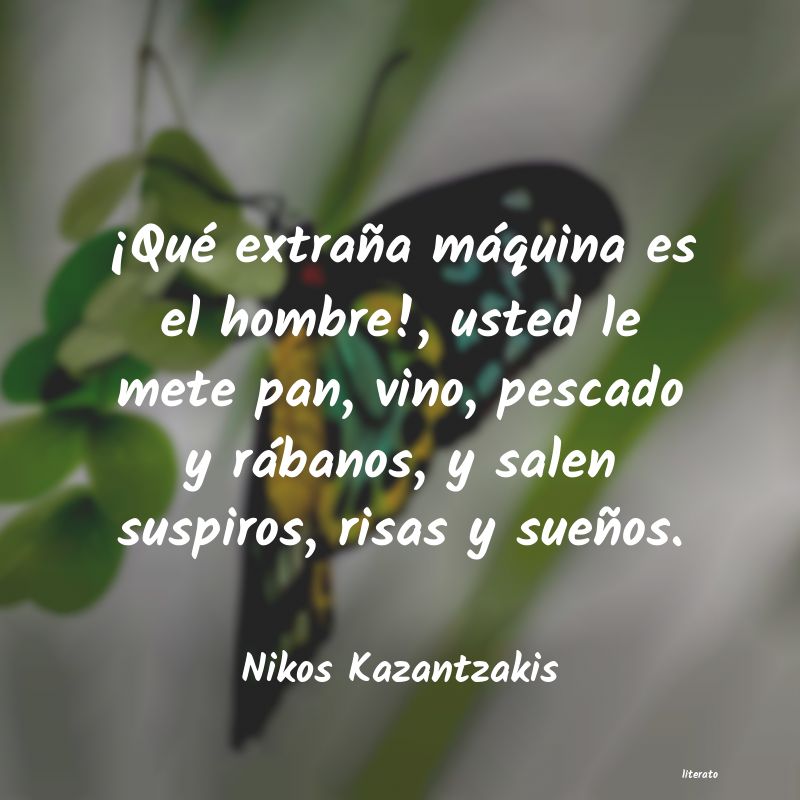 frases de Nikos Kazantzakis