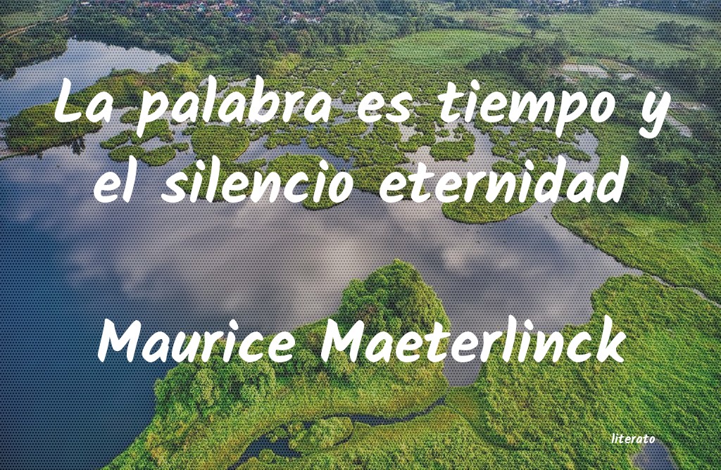 Frases de Maurice Maeterlinck