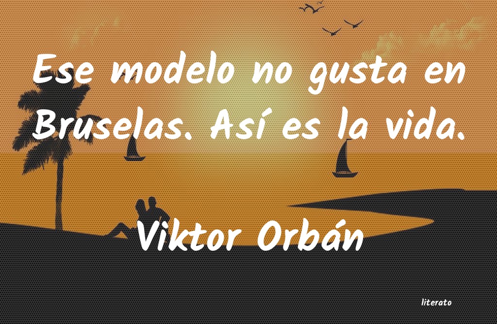 frases de Viktor Orbán