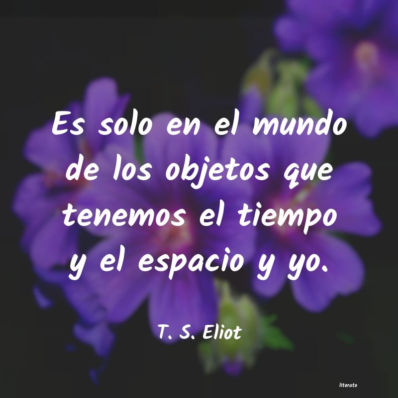 frases de T. S. Eliot
