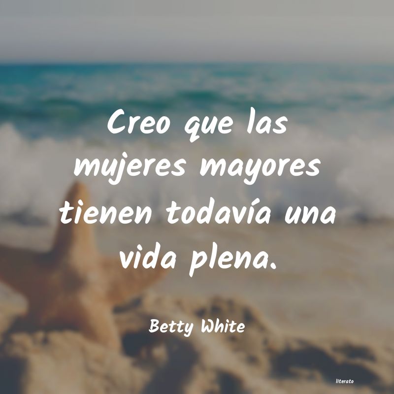 frases de Betty White