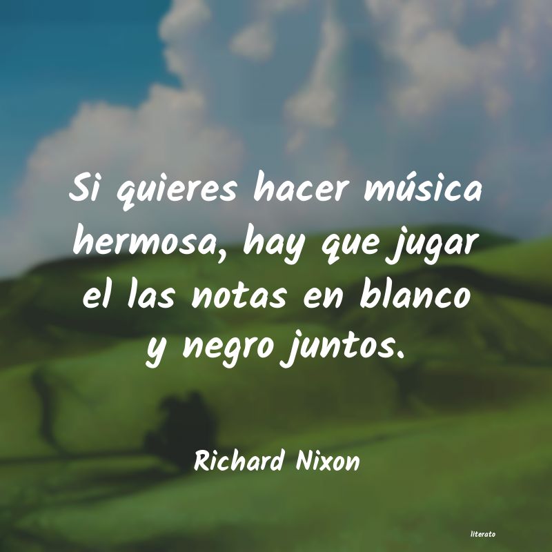 frases de Richard Nixon