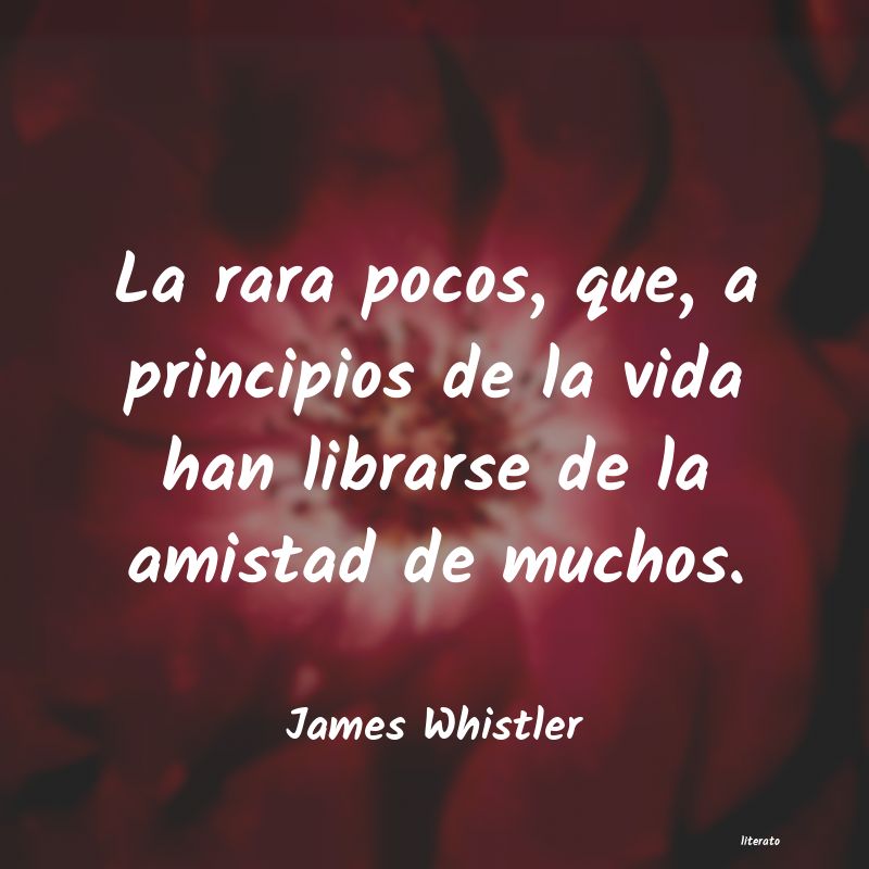 Frases de James Whistler