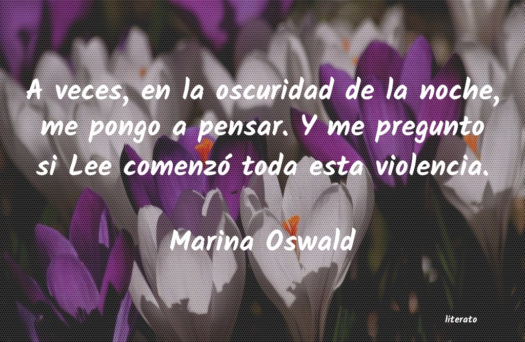 frases de Marina Oswald