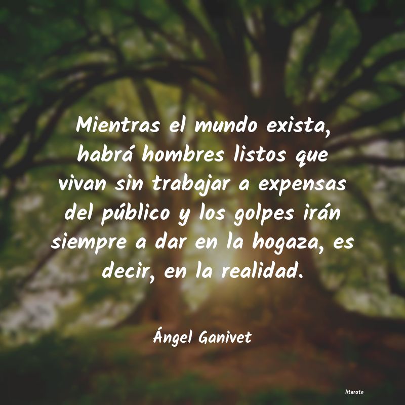frases de Ãngel Ganivet