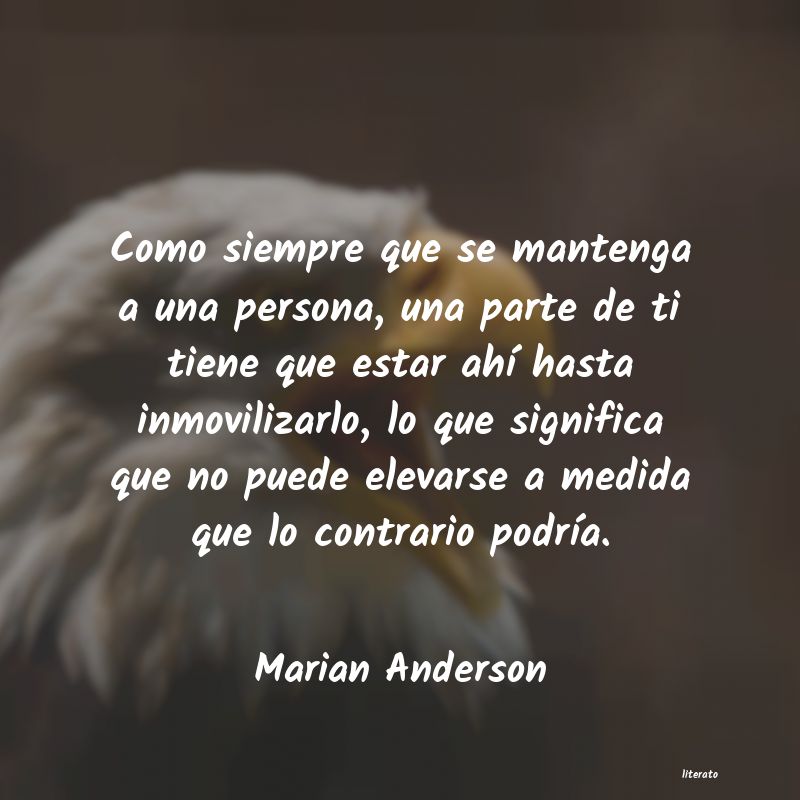 Frases de Marian Anderson