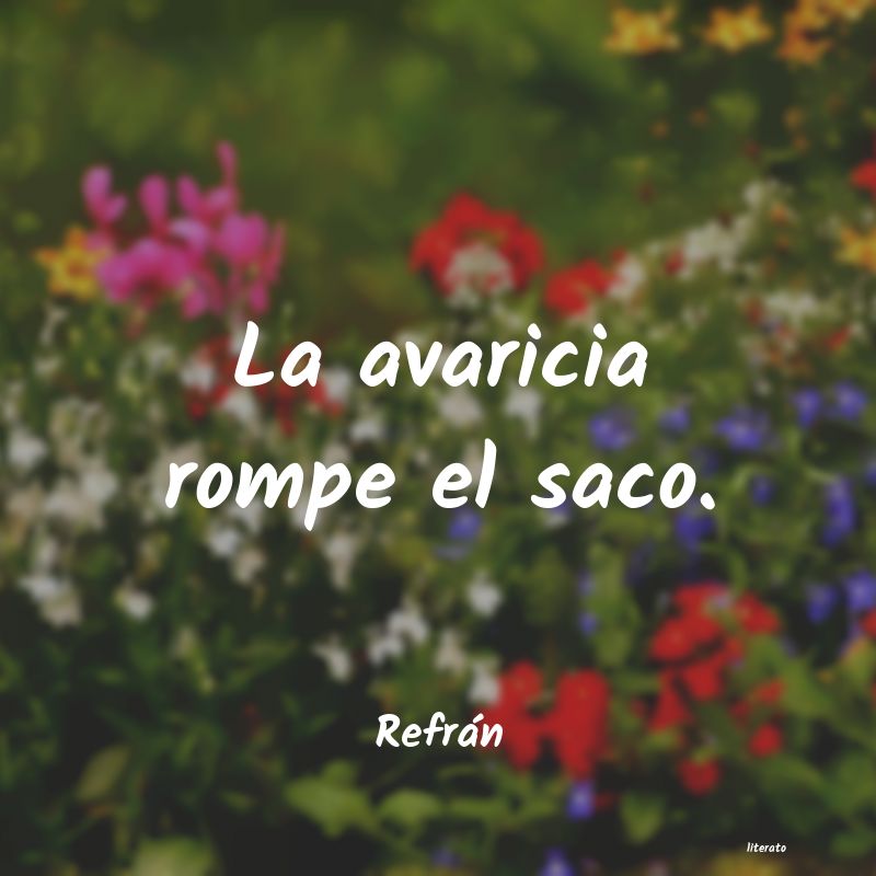 frases de Refrán