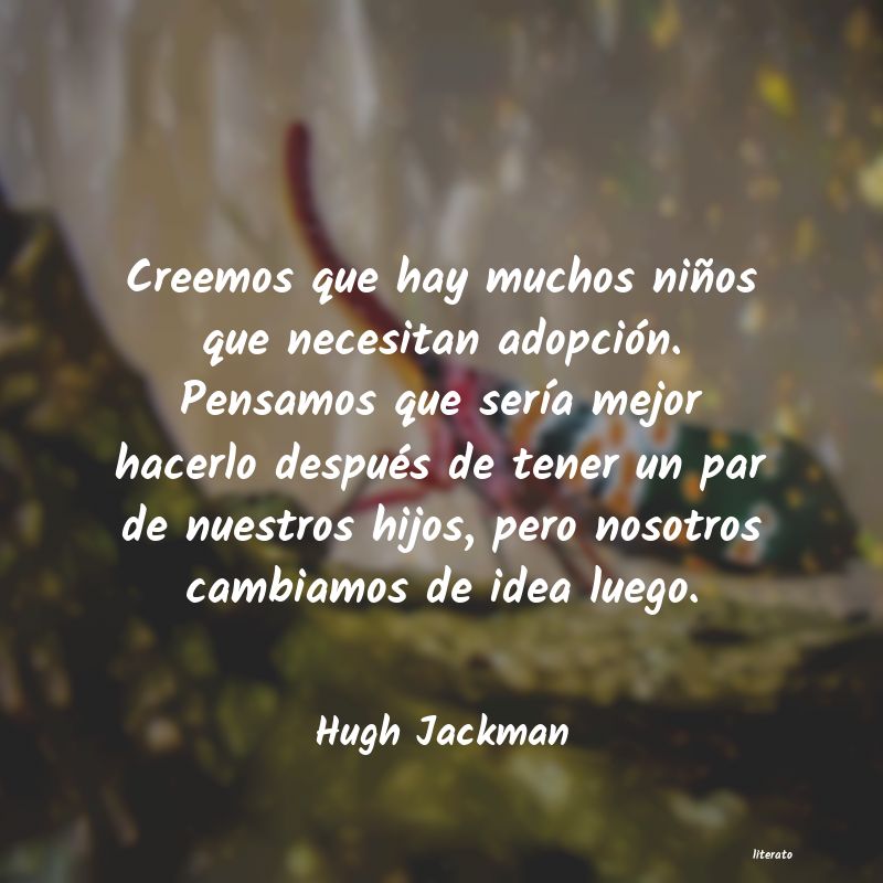 Frases de Hugh Jackman