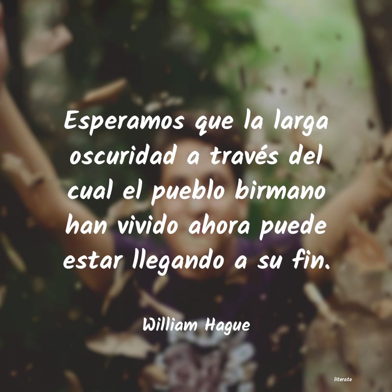 frases de William Hague
