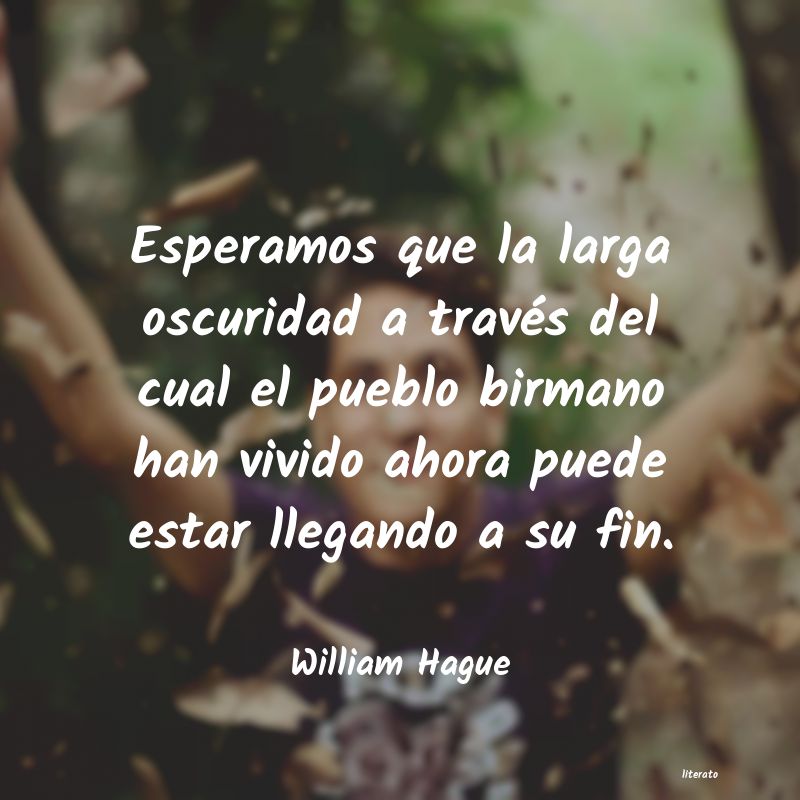 Frases de William Hague