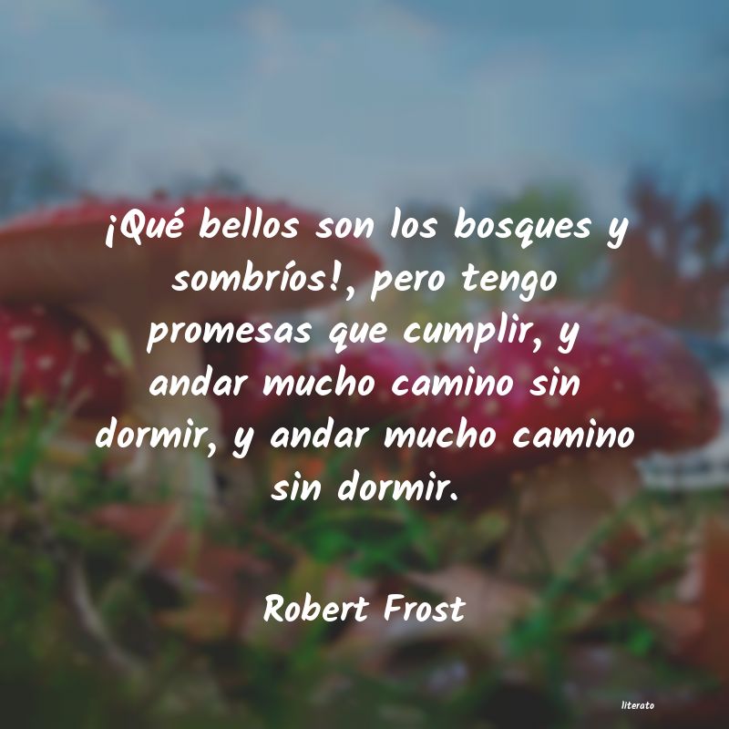 Frases de Robert Frost