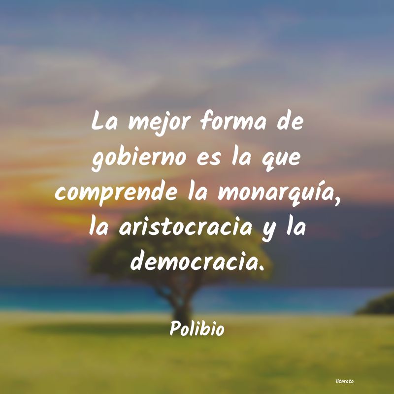 frases de Polibio