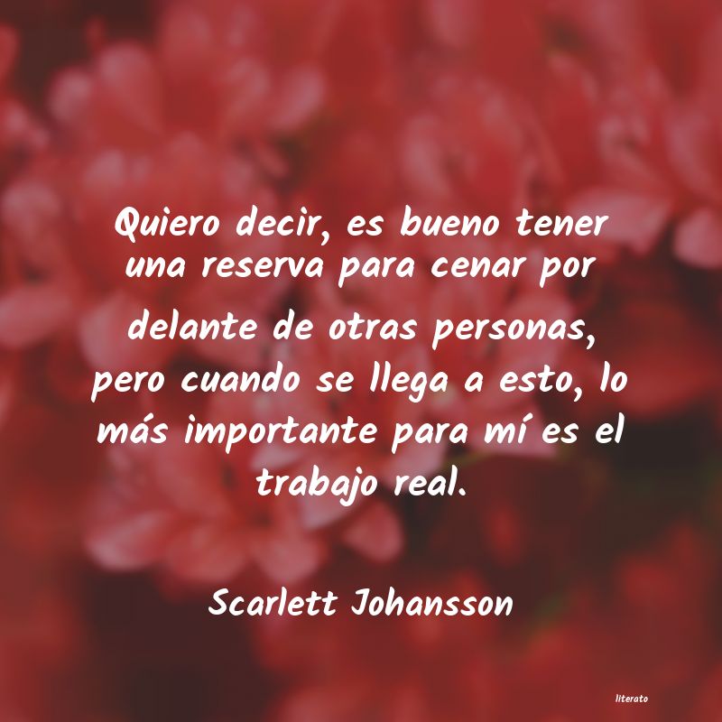 frases de Scarlett Johansson