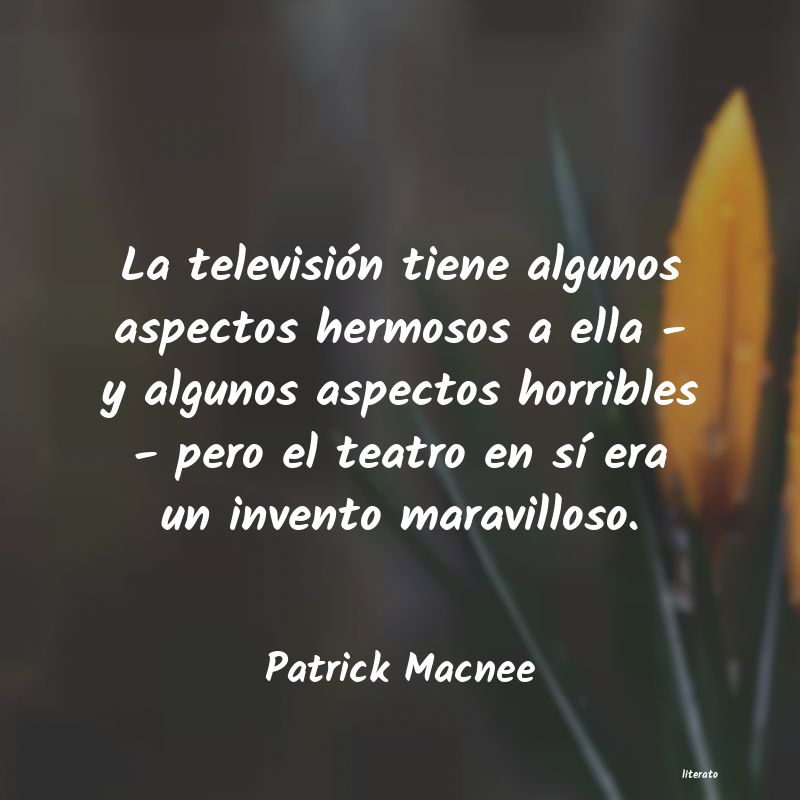 Frases de Patrick Macnee