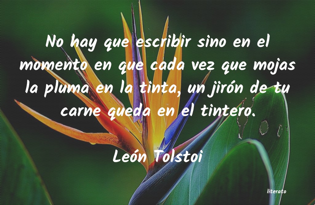 Frases de León Tolstoi