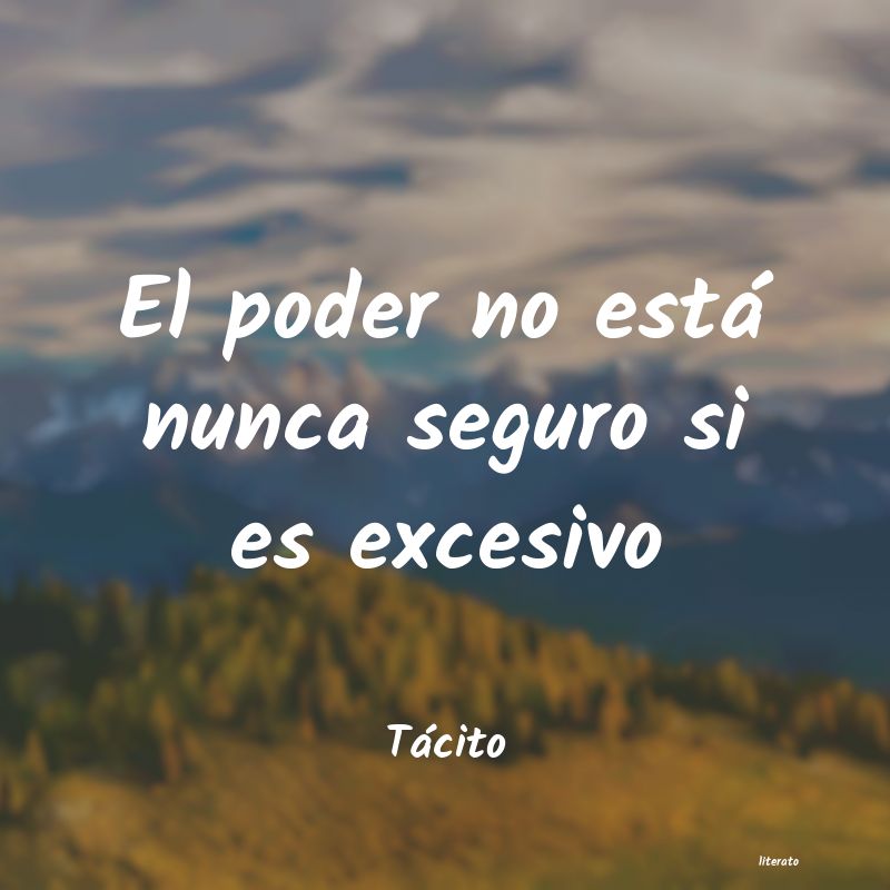 Frases de Tácito