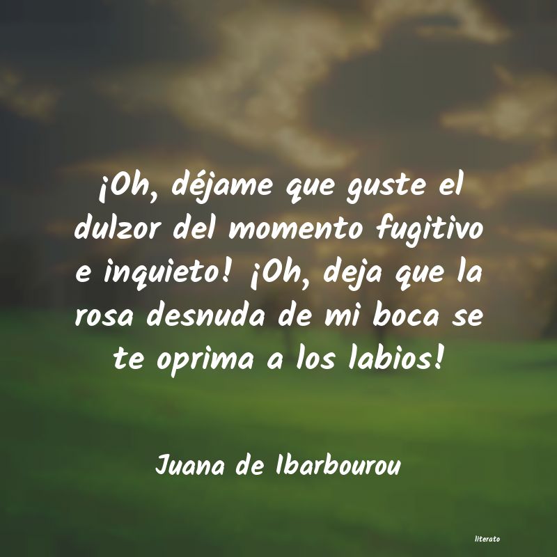 frases de Juana de Ibarbourou