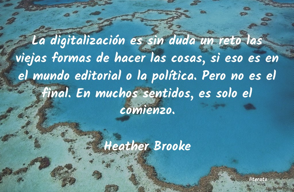 Frases de Heather Brooke