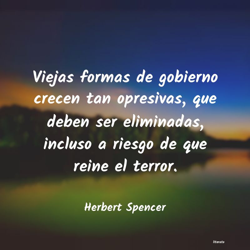 Frases de Herbert Spencer