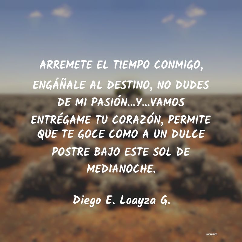 Frases de Diego E. Loayza G.