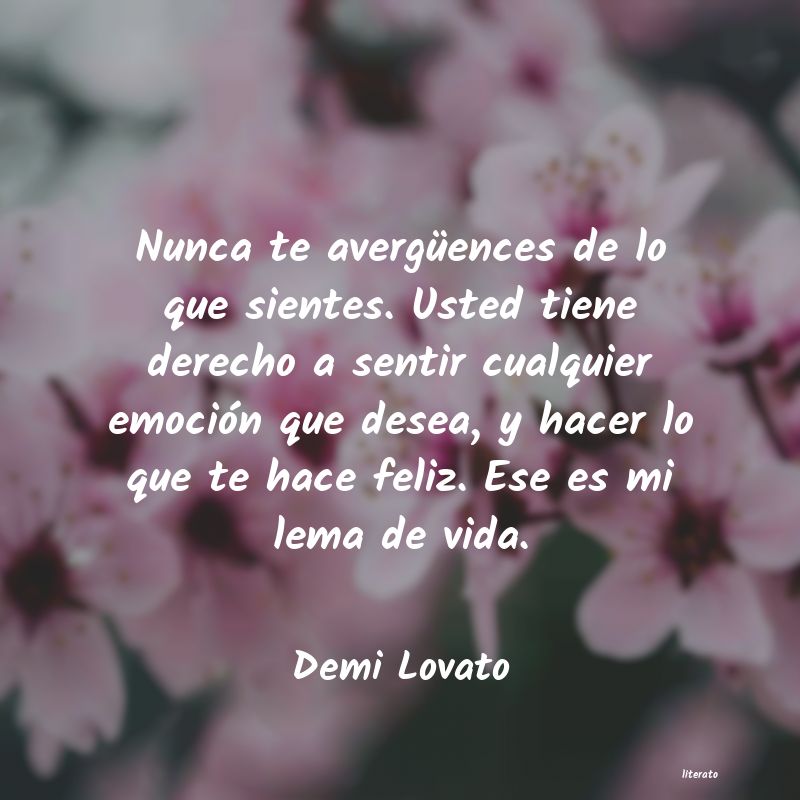 Frases de Demi Lovato