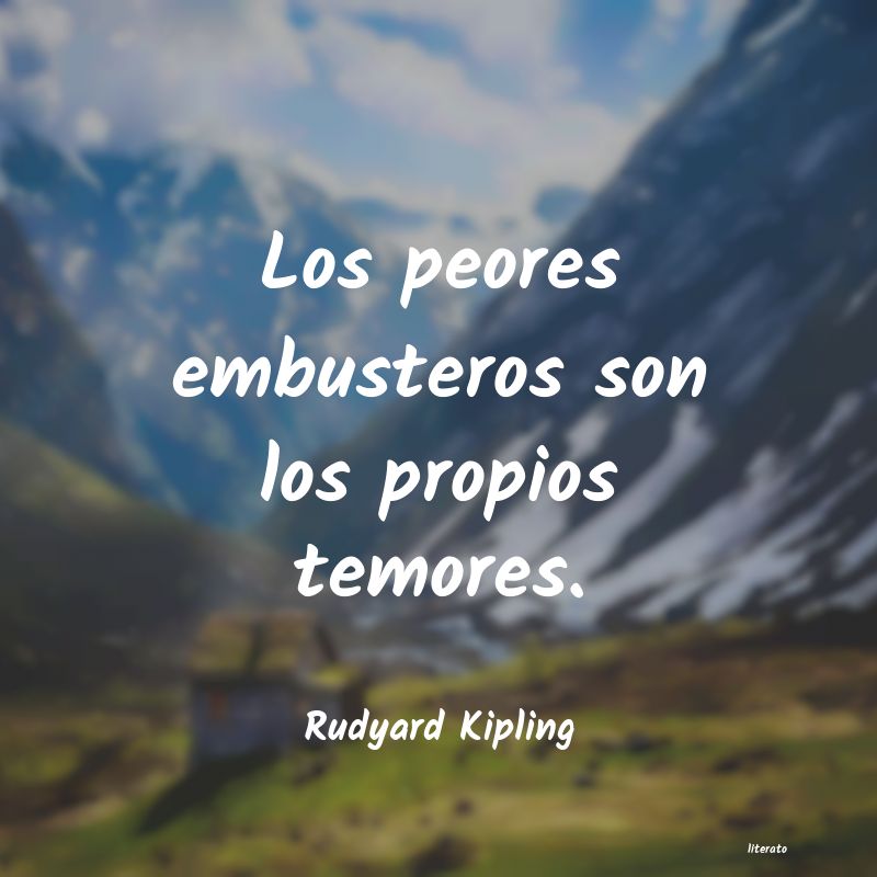 Frases de Rudyard Kipling