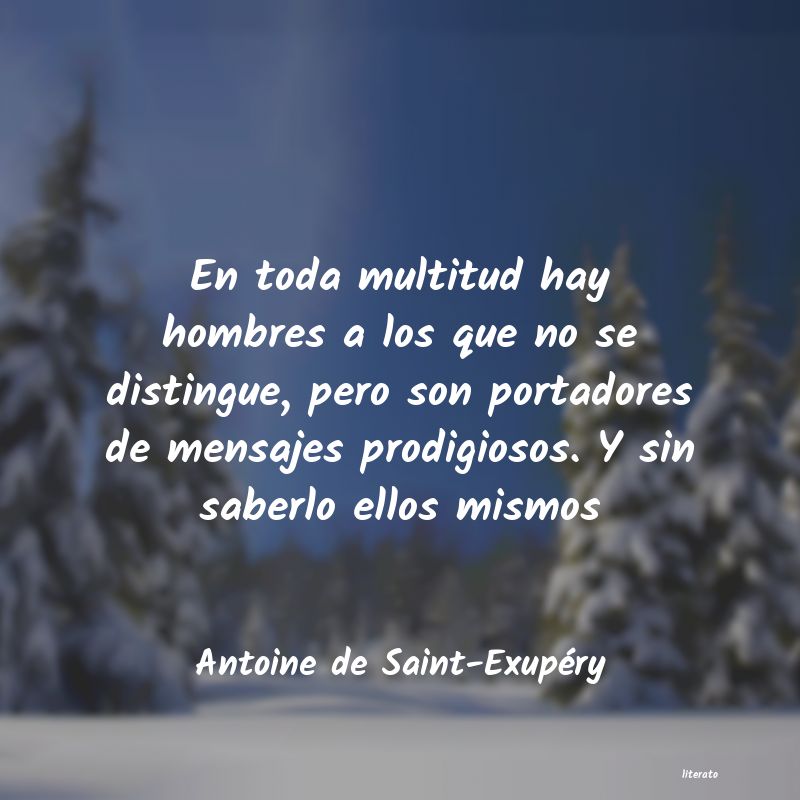 Frases de Antoine de Saint-Exupéry