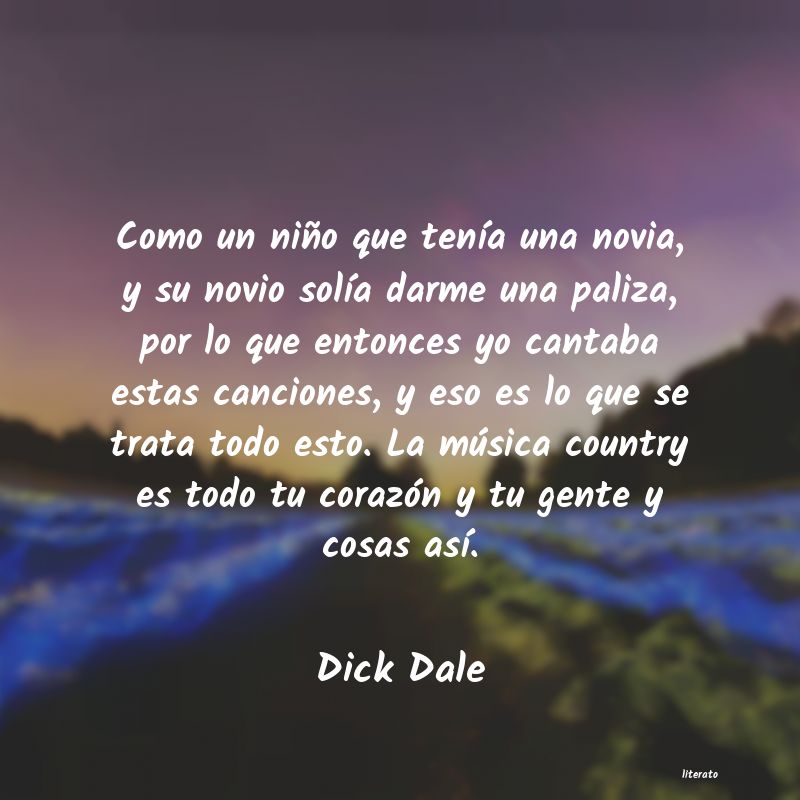 frases de Dick Dale