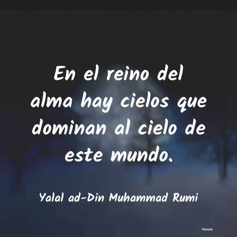 frases de Yalal ad-Din Muhammad Rumi