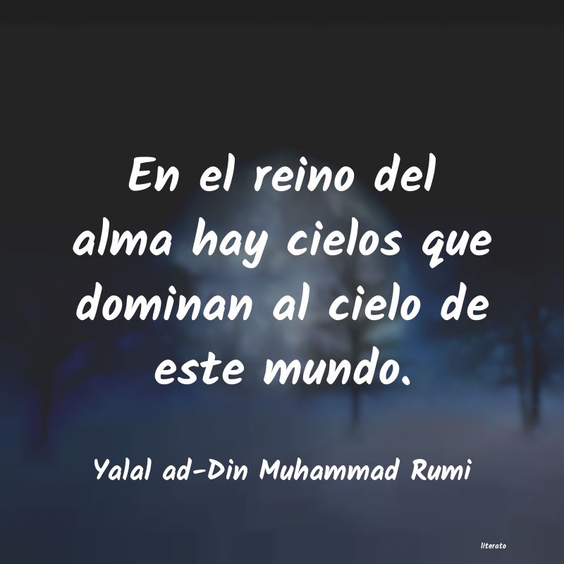 Frases de Yalal ad-Din Muhammad Rumi