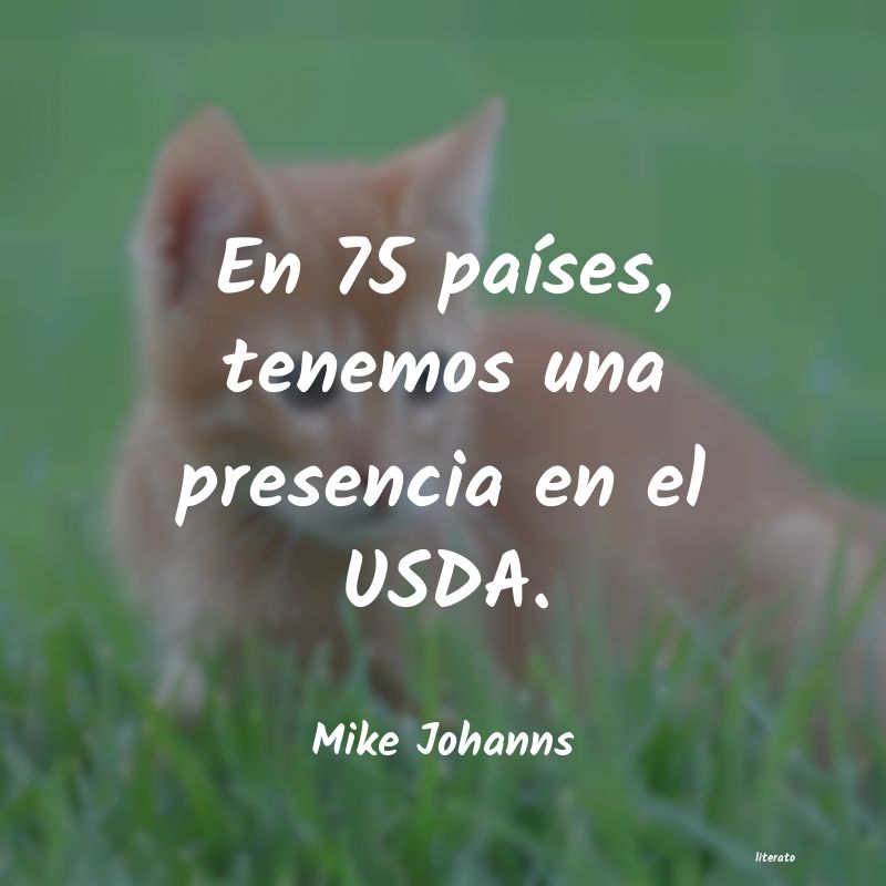 Frases de Mike Johanns