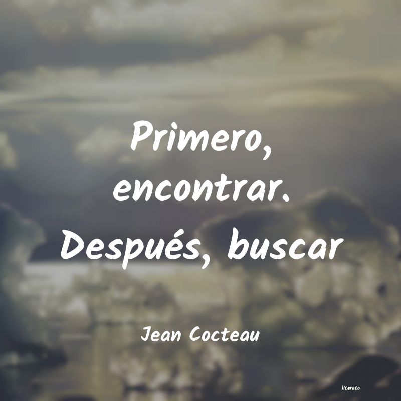 frases de Jean Cocteau
