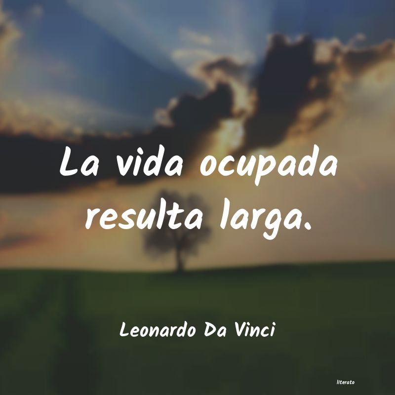 Frases de Leonardo Da Vinci