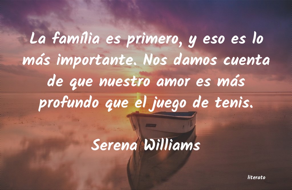 frases de Serena Williams