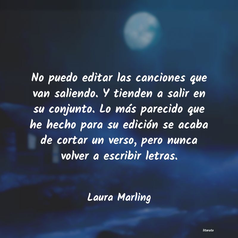 frases de Laura Marling