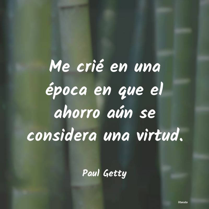 Frases de Paul Getty