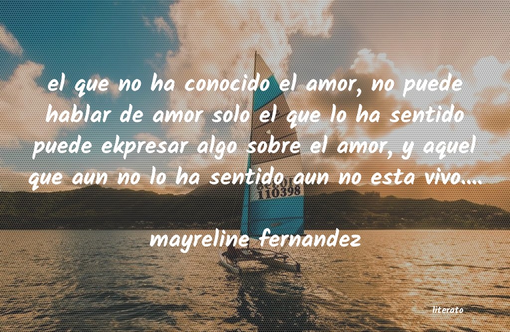 frases de mayreline fernandez