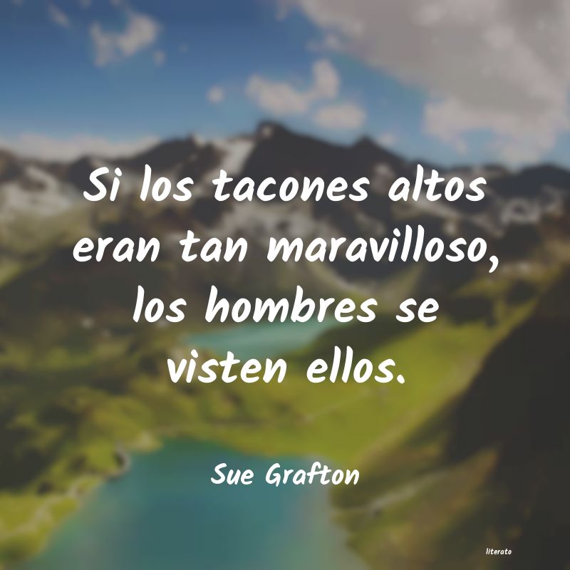 Frases de Sue Grafton