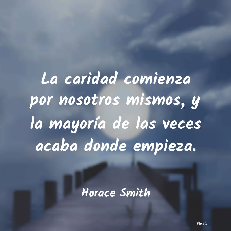 Frases de Horace Smith