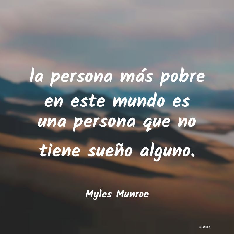 frases de Myles Munroe
