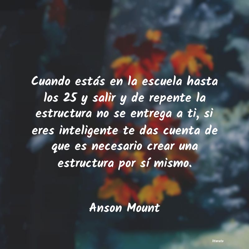 Frases de Anson Mount